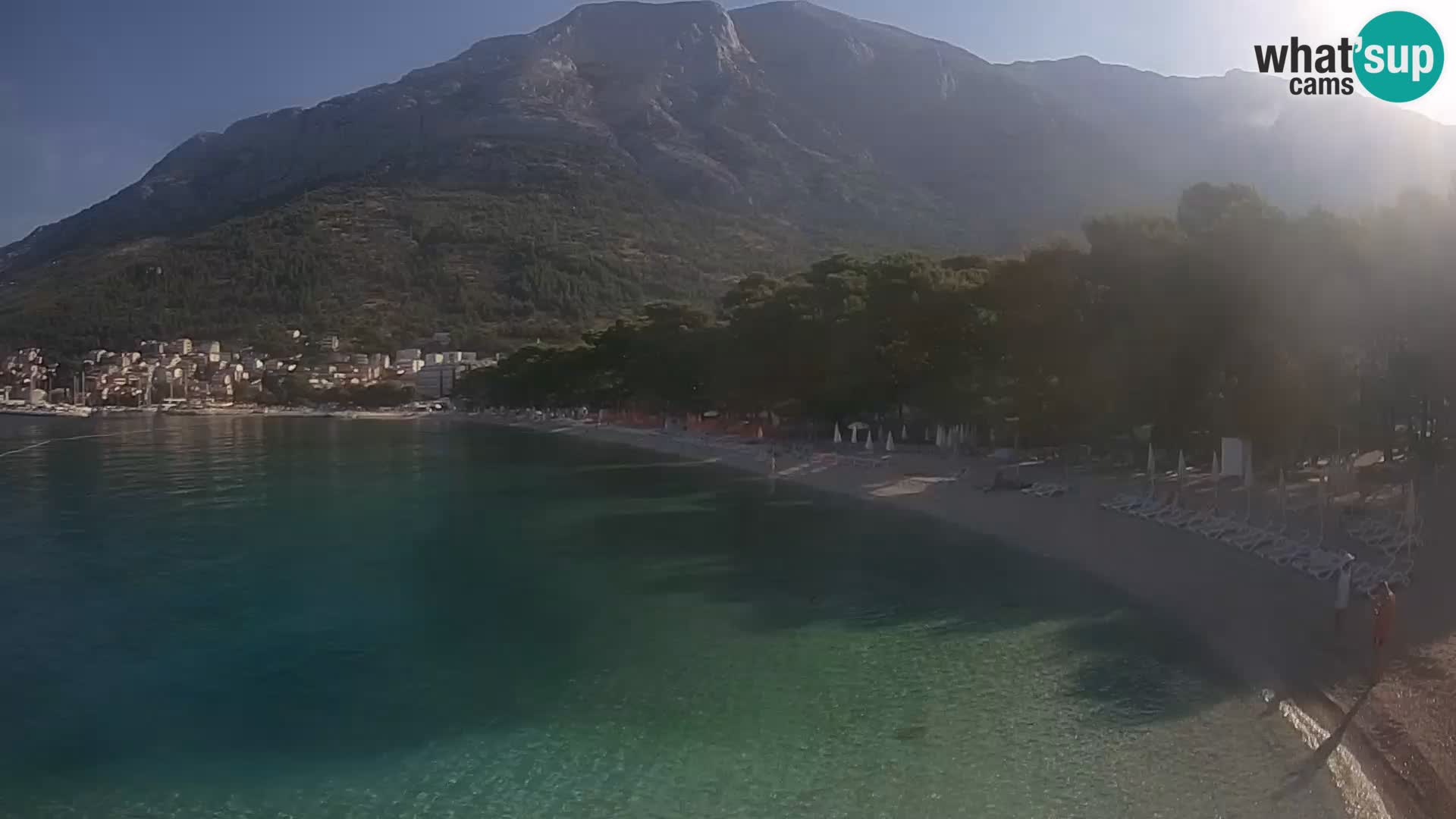 Webcam Baška Voda – Borik, Nikolina Strand