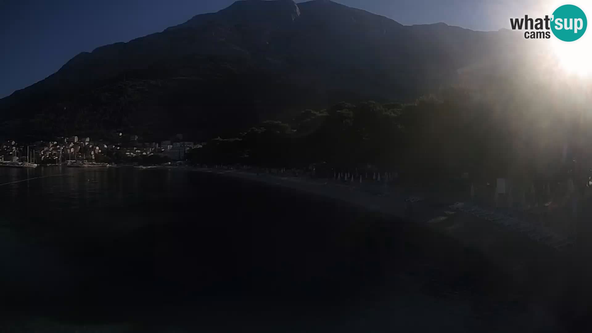 Webcam Live –  Baška Voda – Borik, Nikolina beach