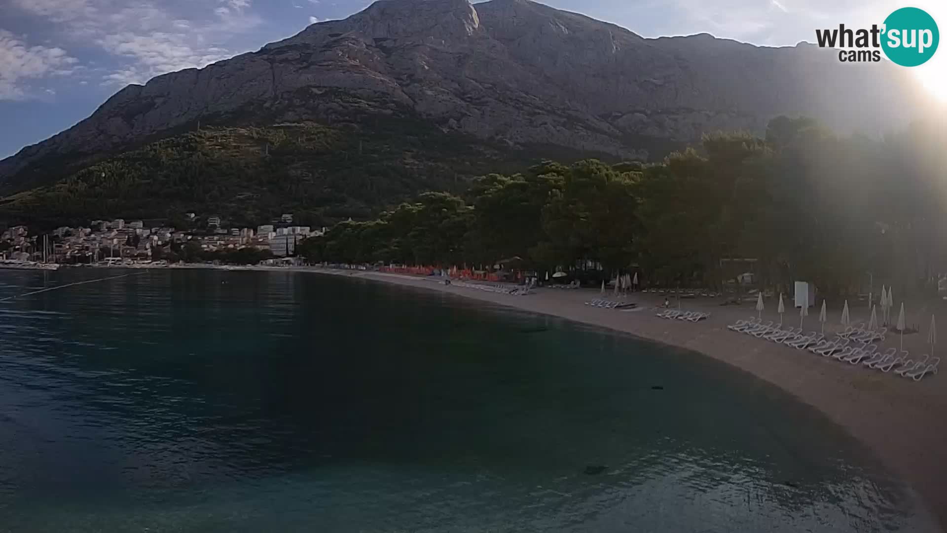 Webcam Live –  Baška Voda – Borik, Nikolina beach
