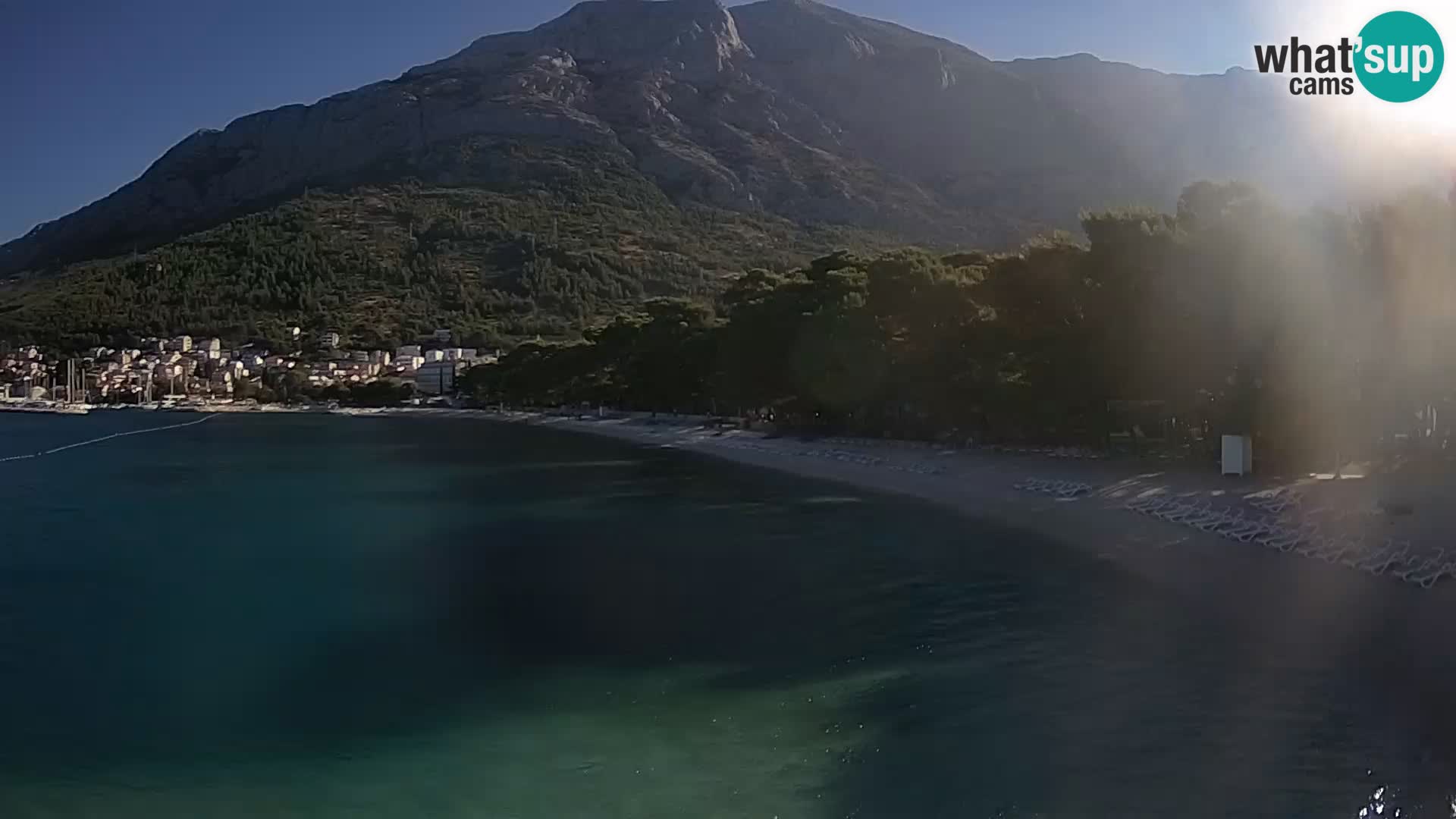 Webcam Live –  Baška Voda – Borik, Nikolina beach