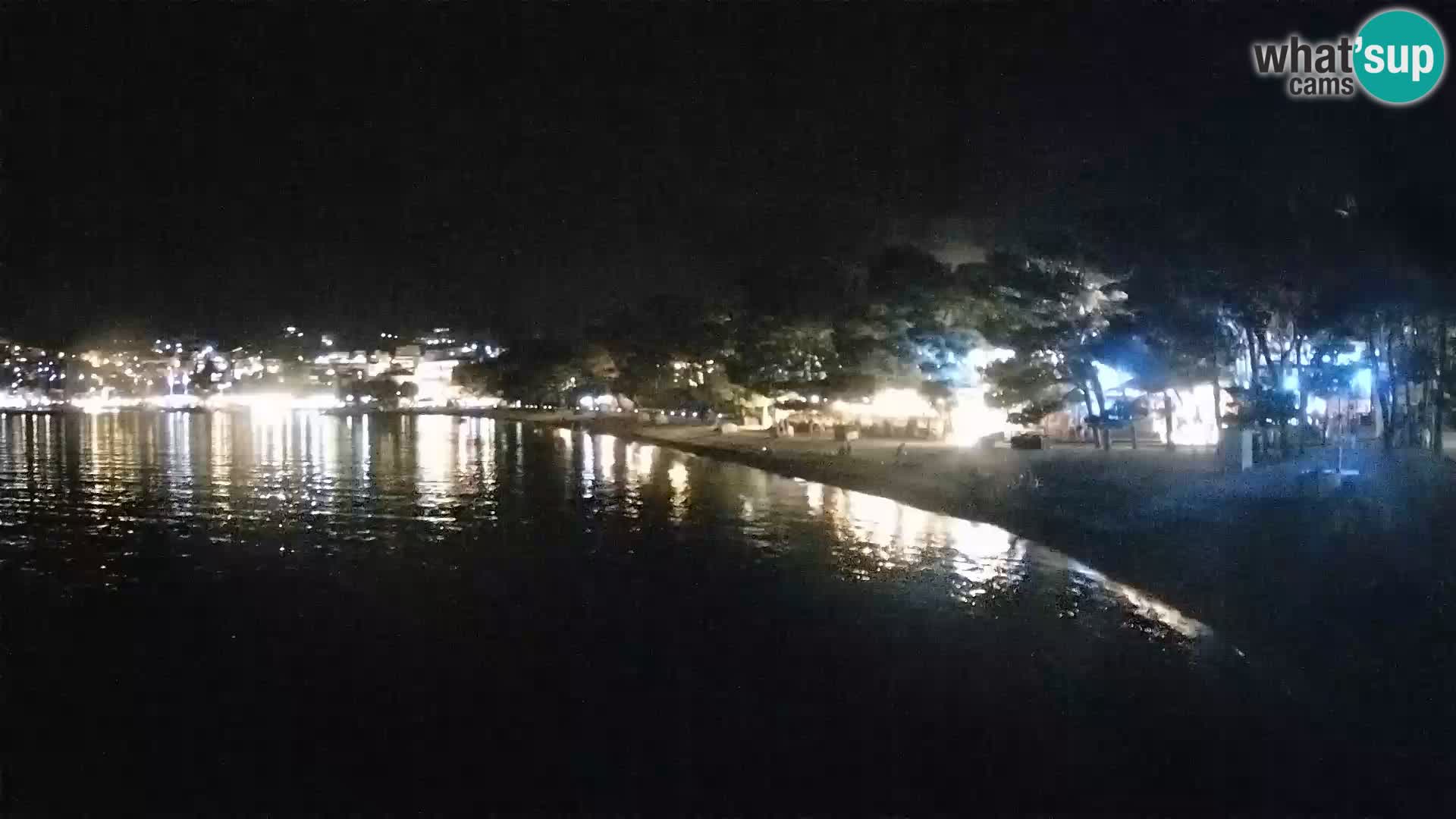 Webcam Basca Voda –  Borik, playa Nikolina