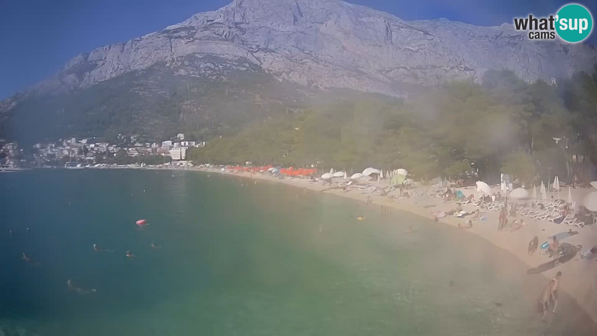 Webcam Baška Voda – Borik, Nikolina Strand