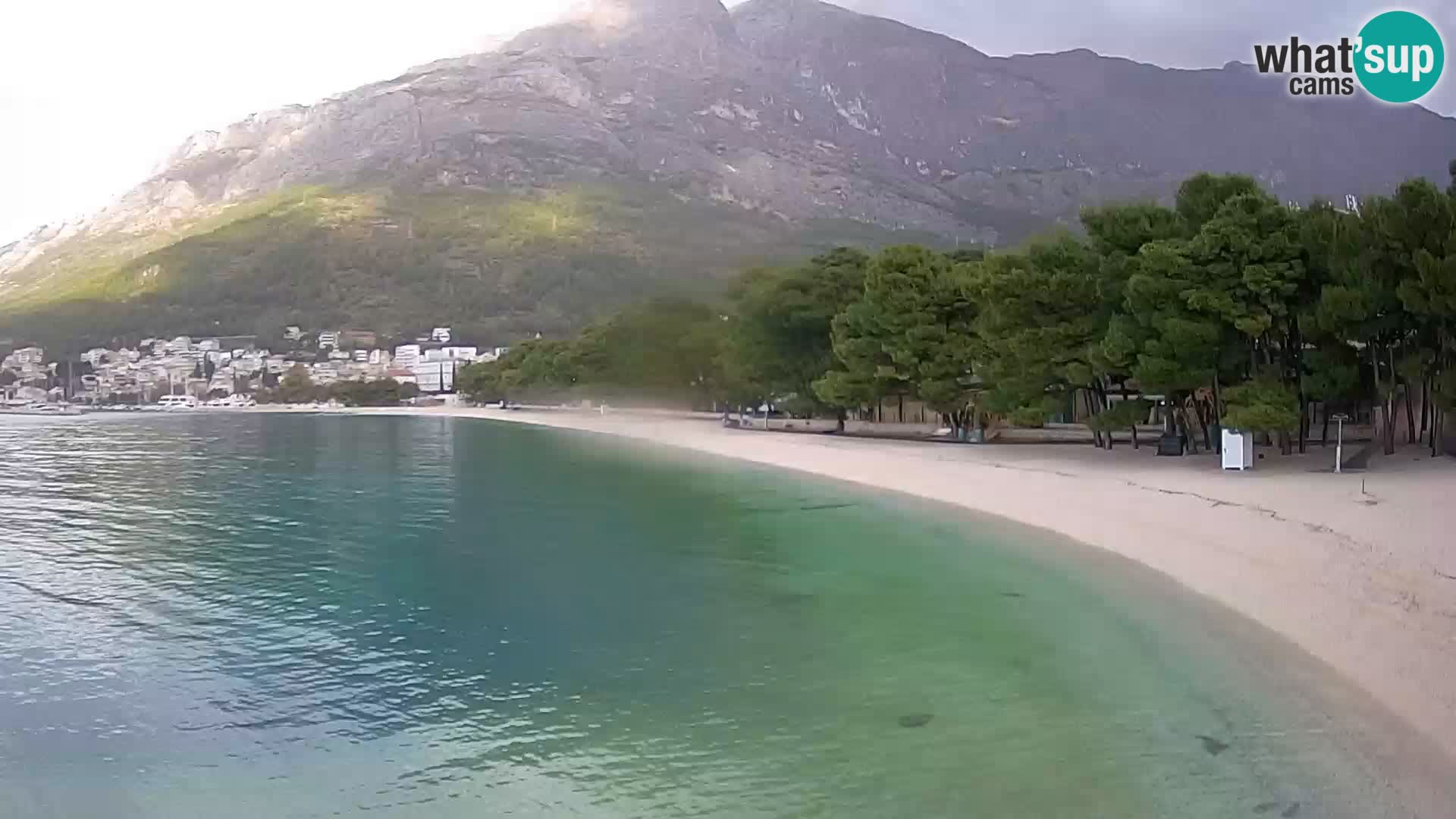 Webcam Live –  Baška Voda – Borik, Nikolina beach