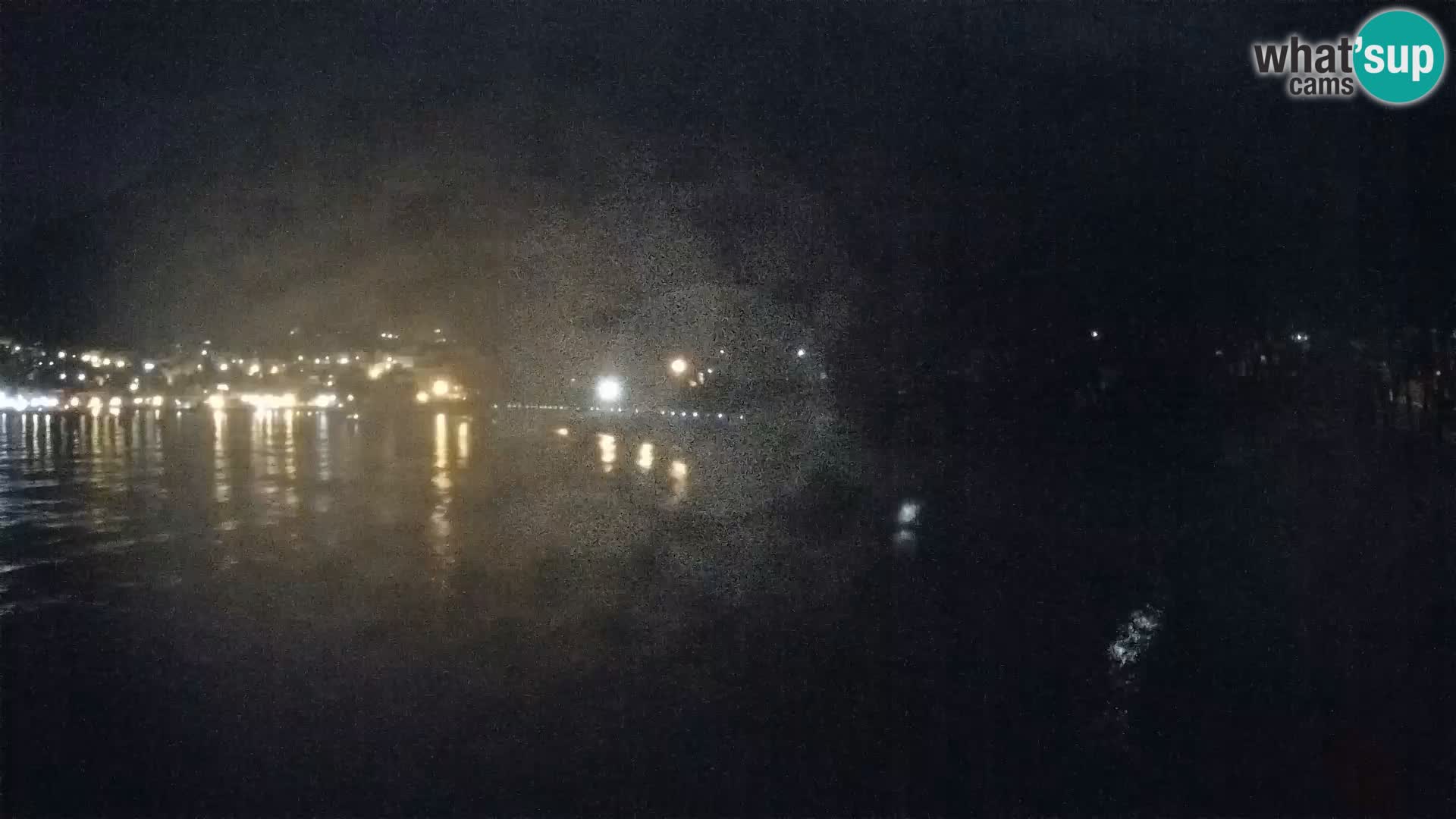 Spletna kamera – Baška Voda – Borik, pogled na plažo Nikolina