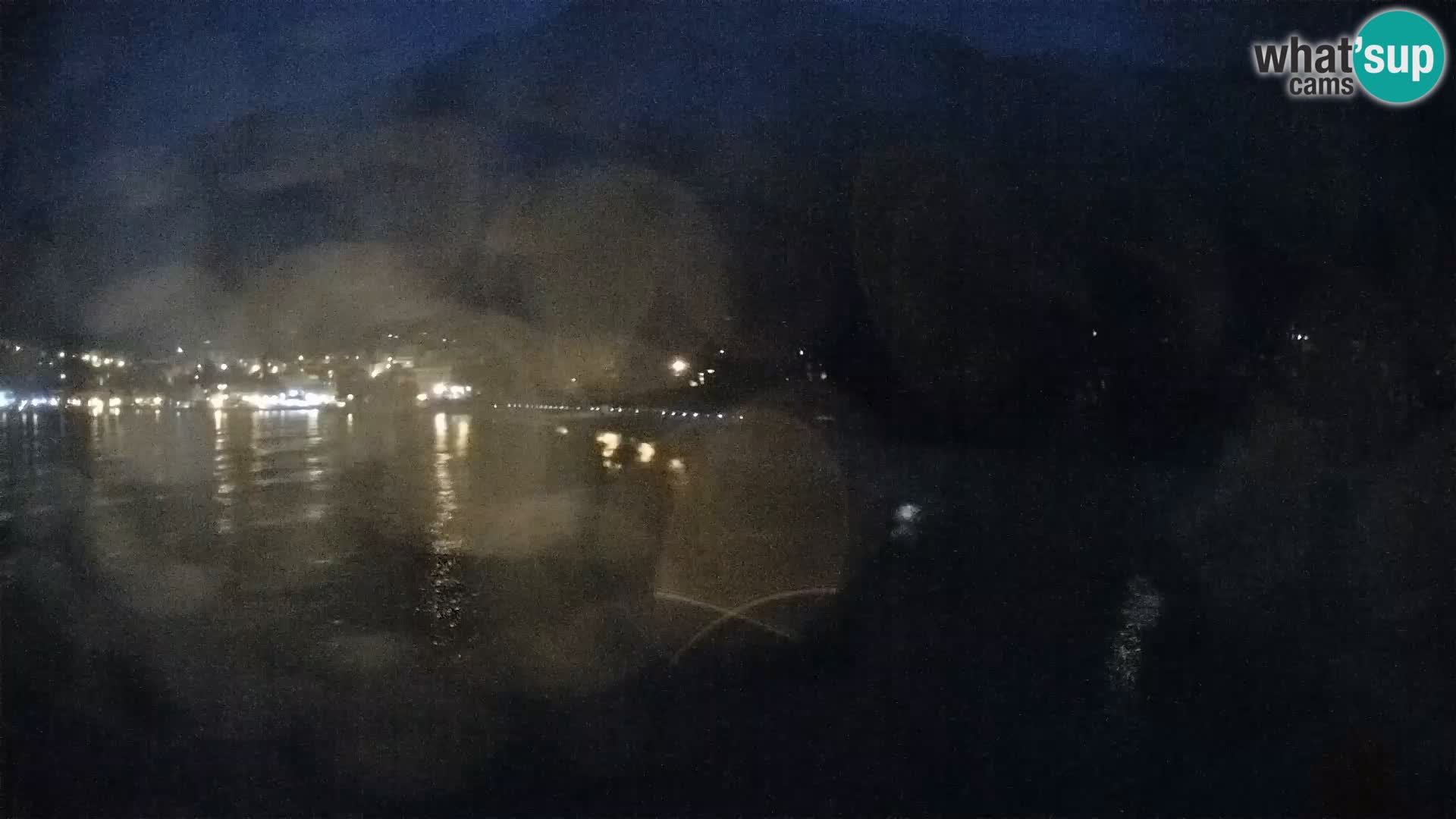 Web kamera – Baška Voda – Borik, pogled na plažu Nikolina