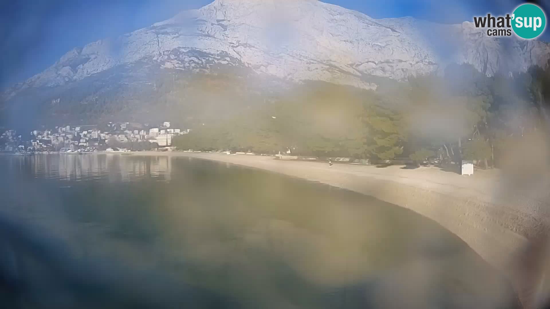 Webcam Live –  Baška Voda – Borik, Nikolina beach