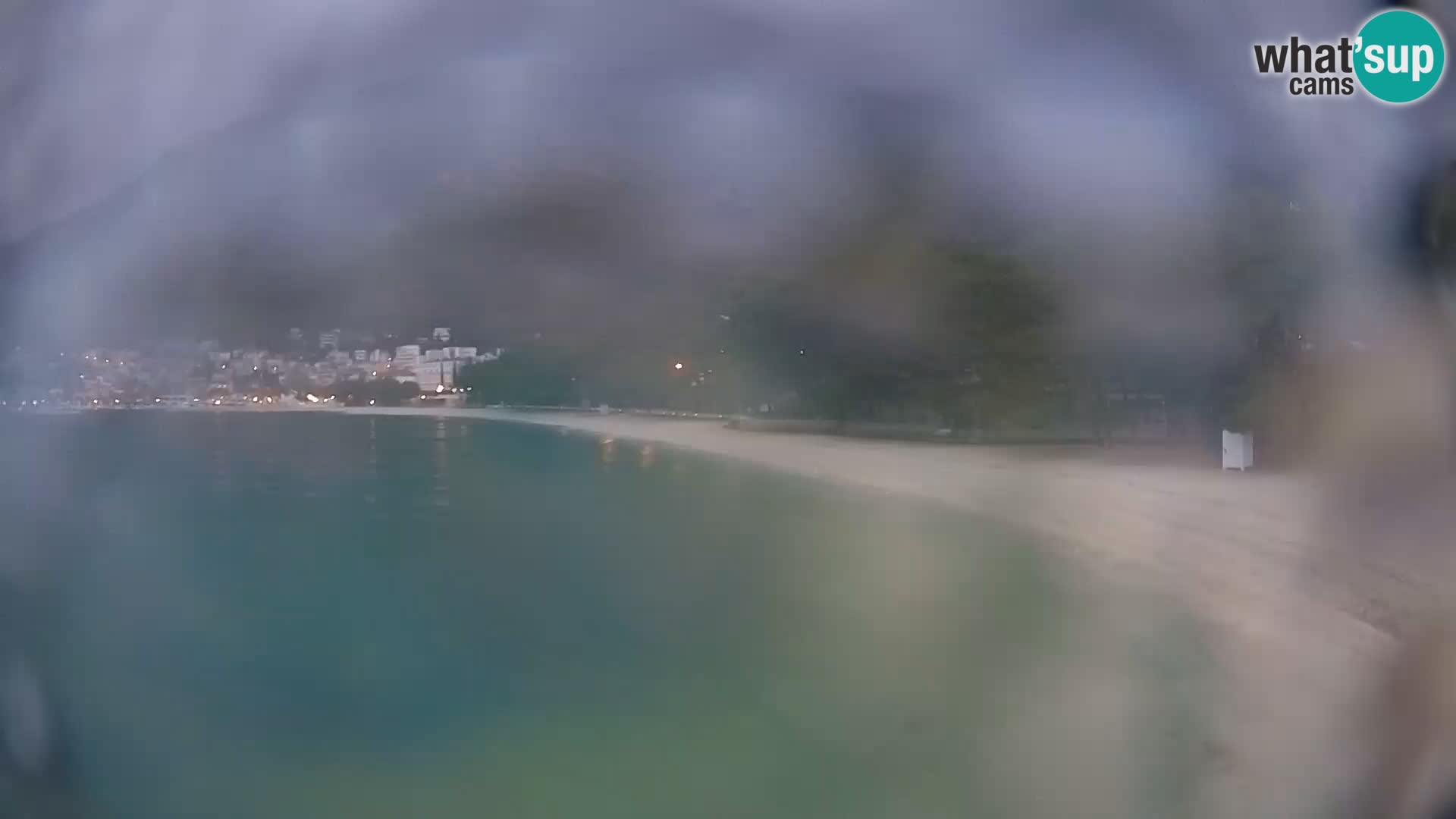 Webcam Basca Voda –  Borik, playa Nikolina