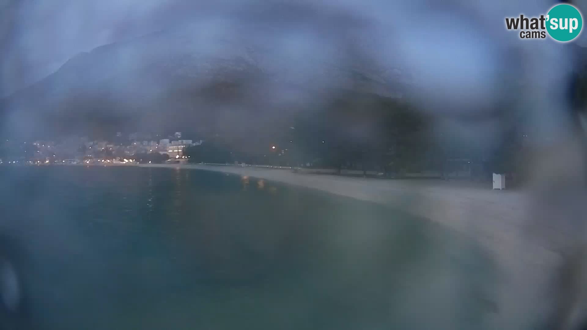 Webcam Basca Voda –  Borik, playa Nikolina