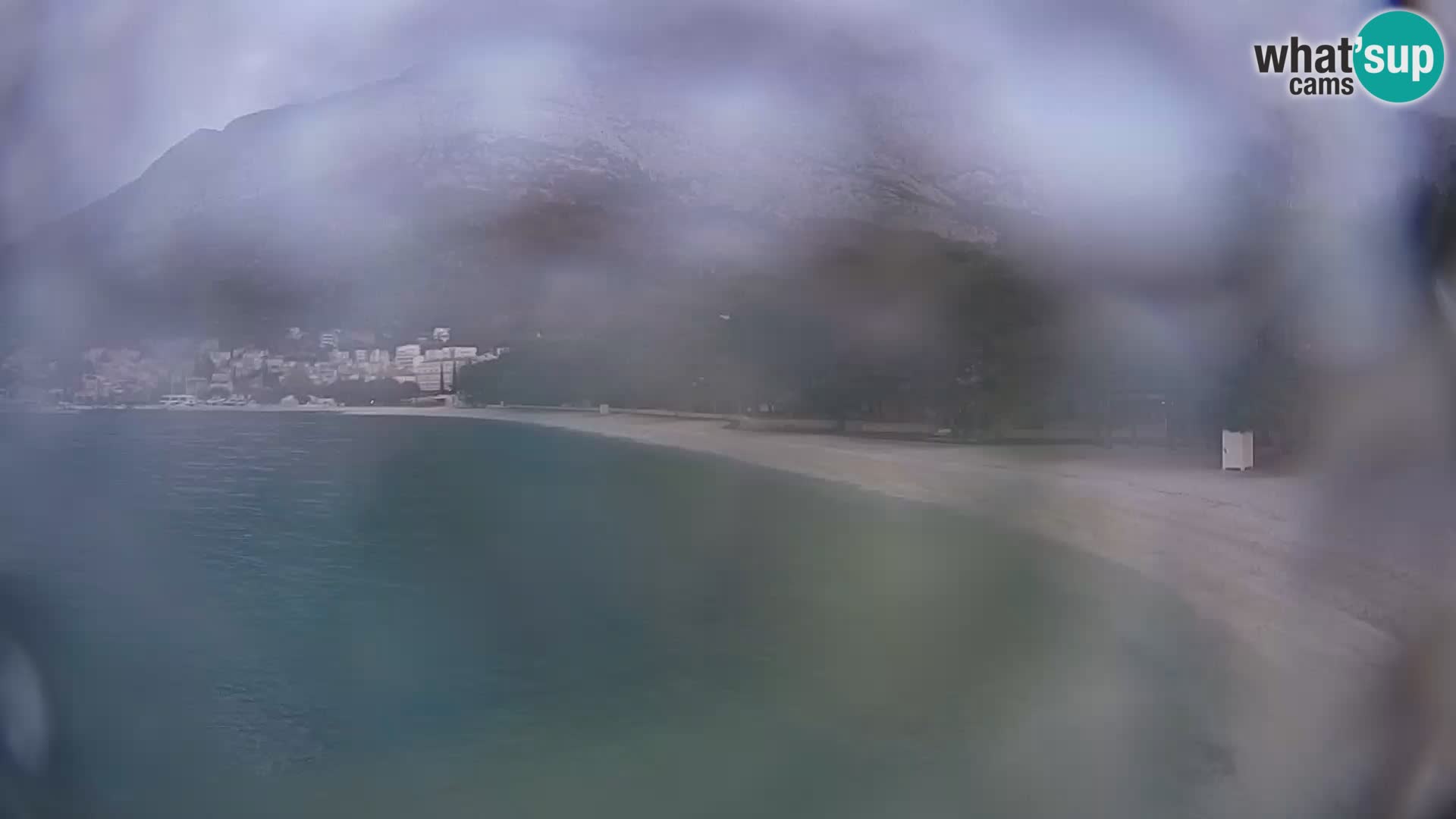 Webcam Basca Voda –  Borik, playa Nikolina