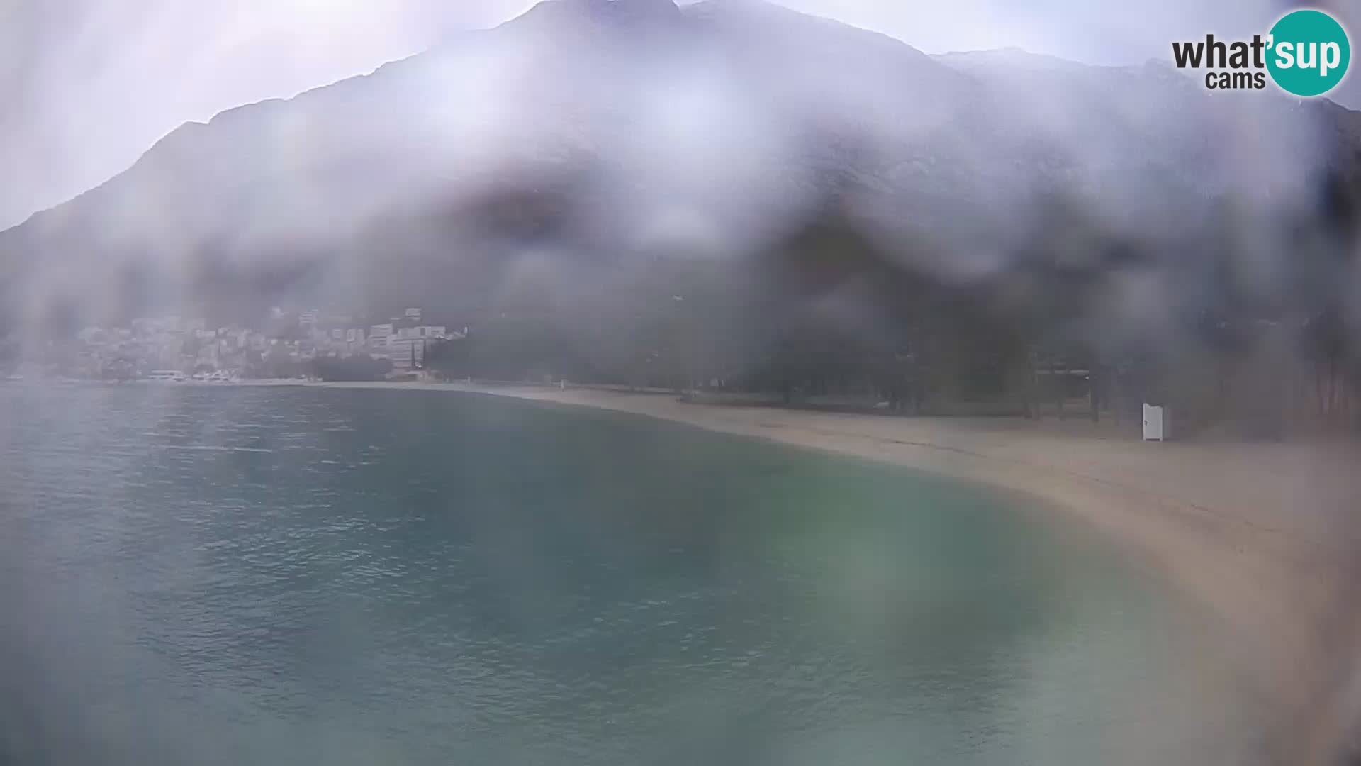 Webcam Baška Voda – Borik, Nikolina Strand