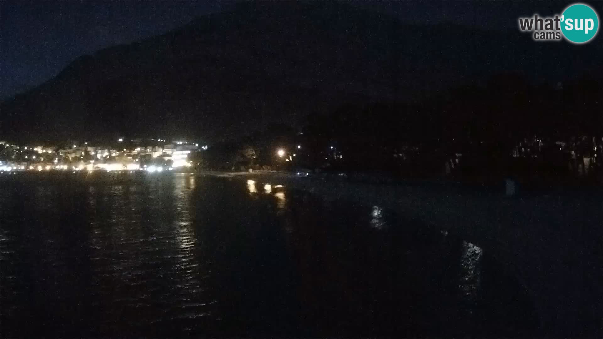 Webcam Basca Voda –  Borik, playa Nikolina