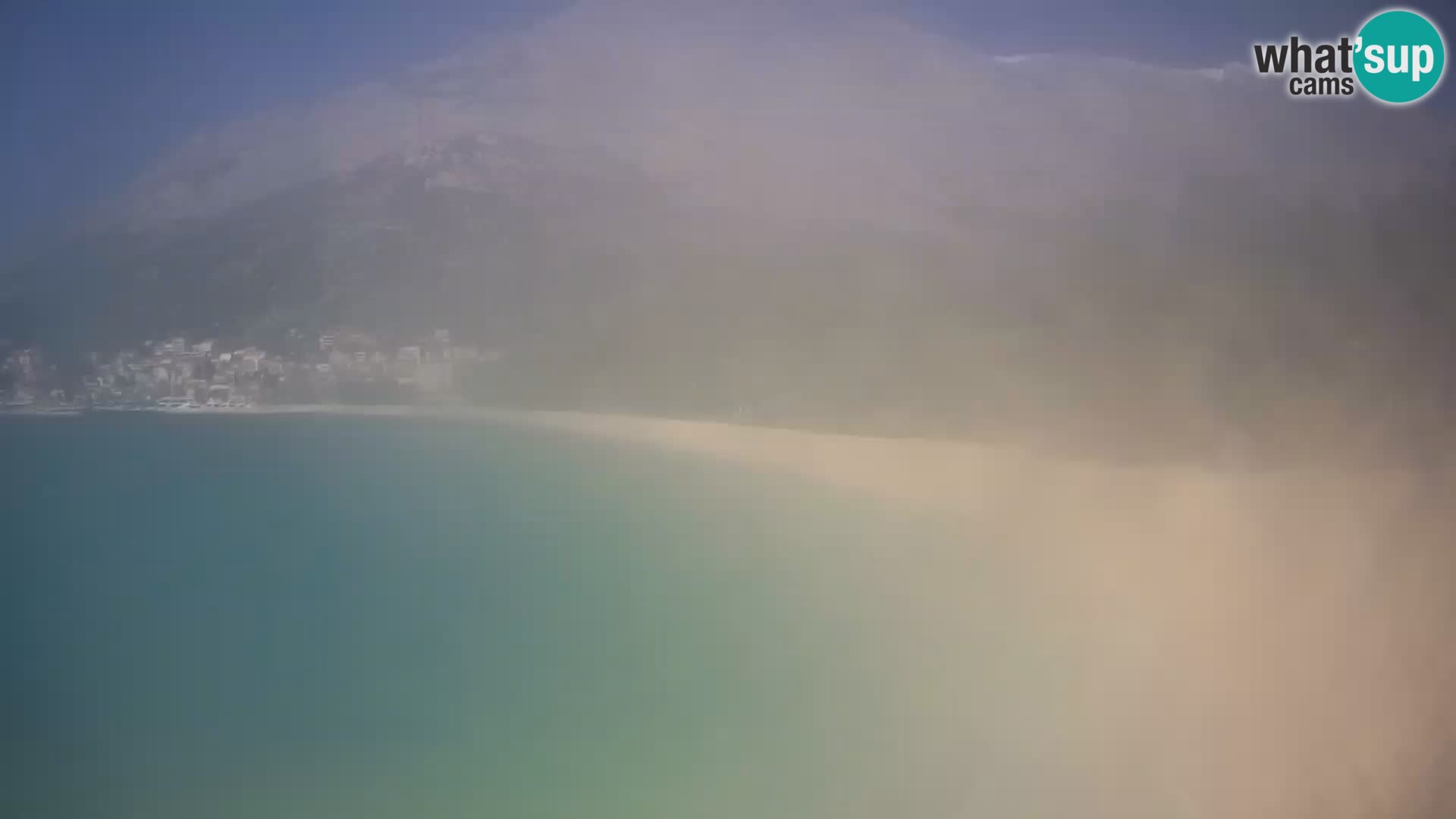 Webcam Live –  Baška Voda – Borik, Nikolina beach