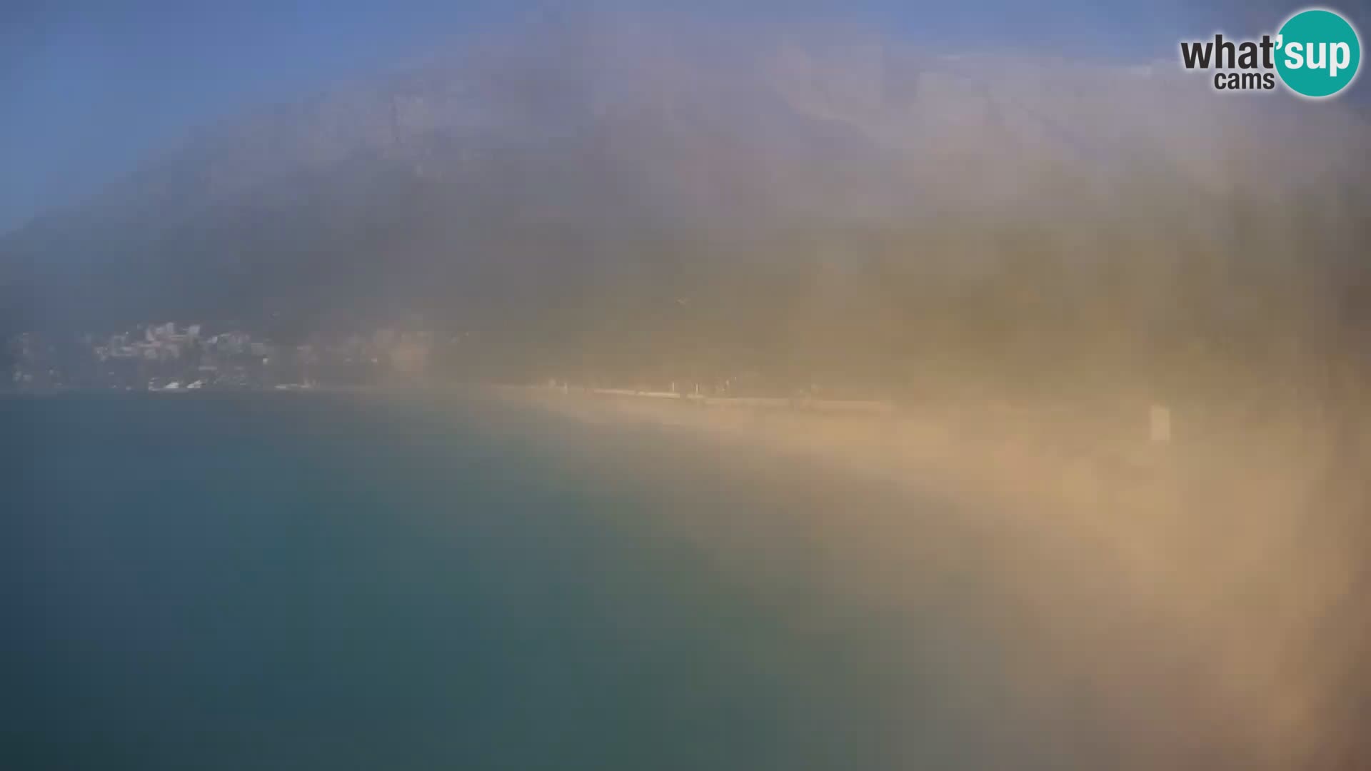 Webcam Basca Voda –  Borik, playa Nikolina