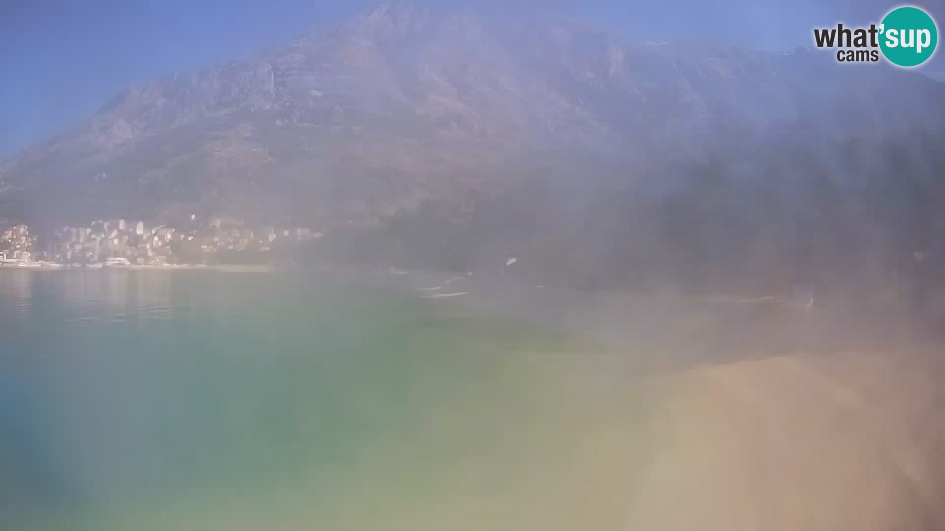 Webcam Baška Voda – Borik, Nikolina Strand