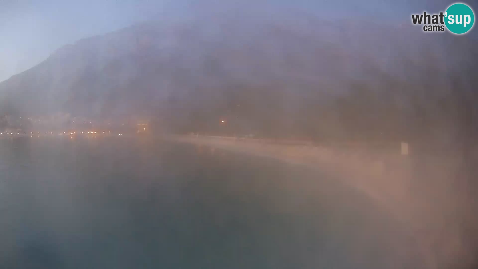 Web kamera – Baška Voda – Borik, pogled na plažu Nikolina