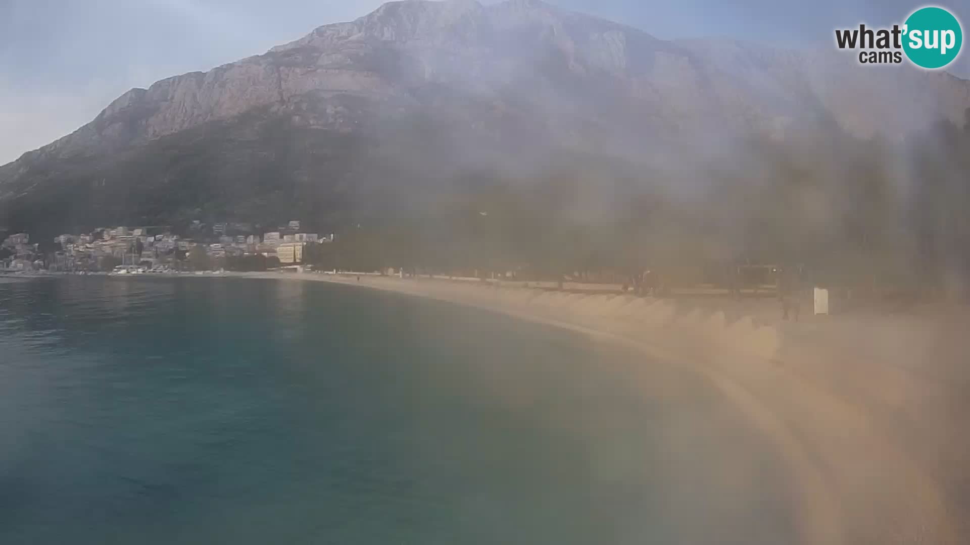 Webcam Baška Voda – Borik, Nikolina Strand