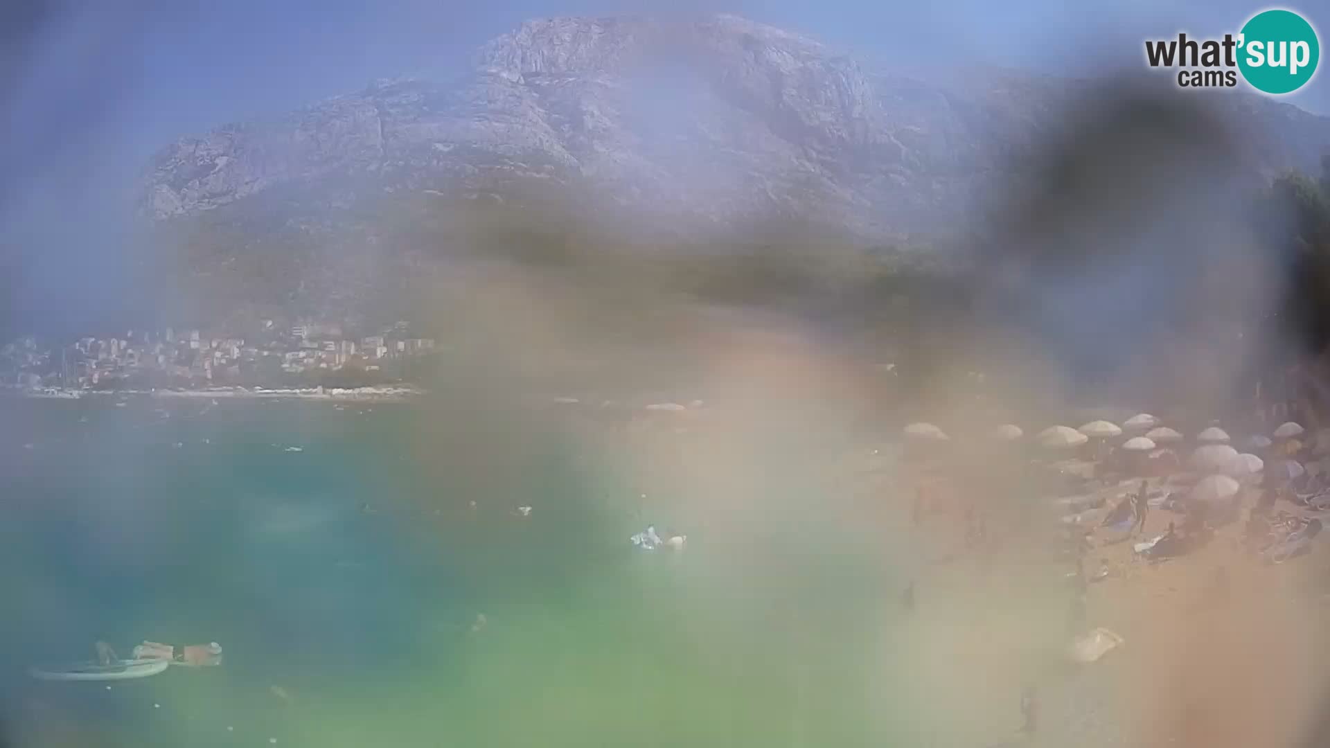 Webcam Baška Voda – Borik, plage Nikolina