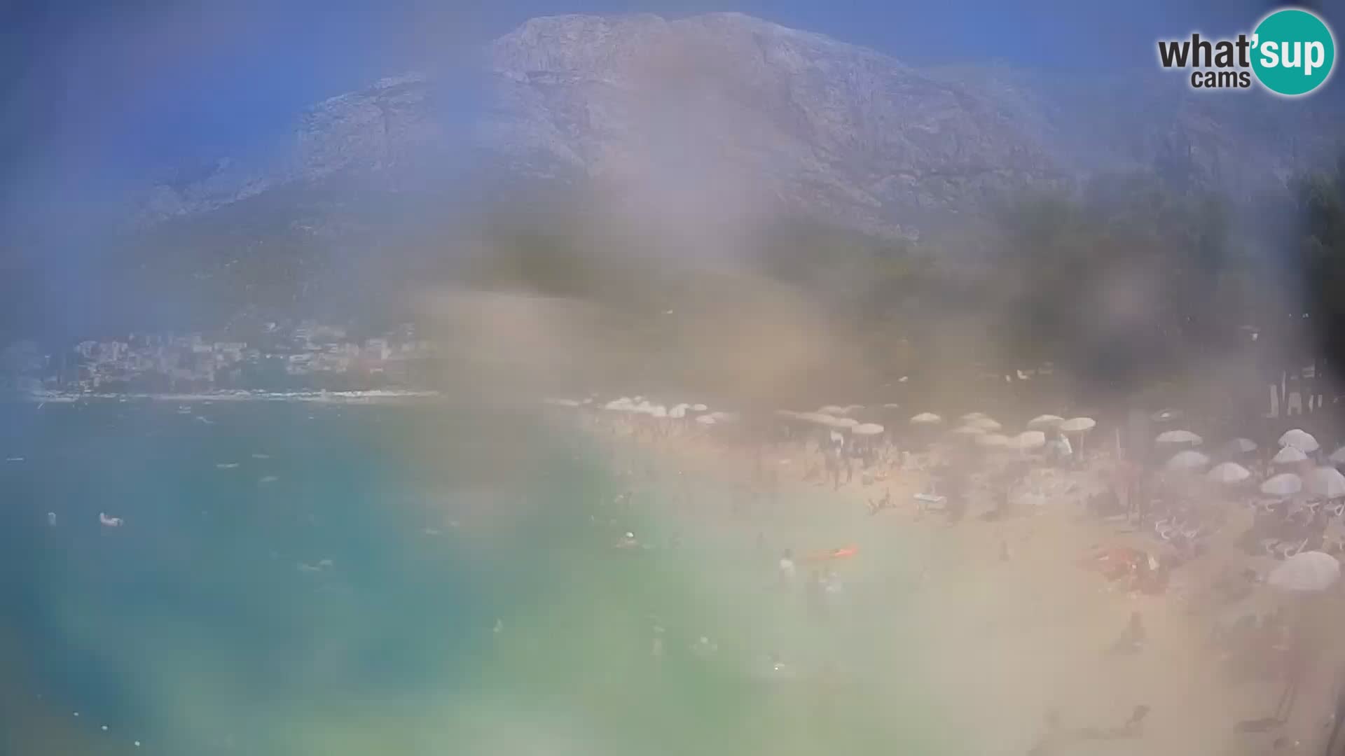 Webcam Baška Voda – Borik, Nikolina Strand