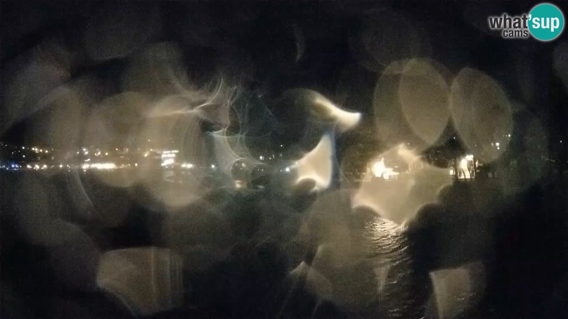 Webcam Live – Baška Voda – Borik, spiaggia Nikolina
