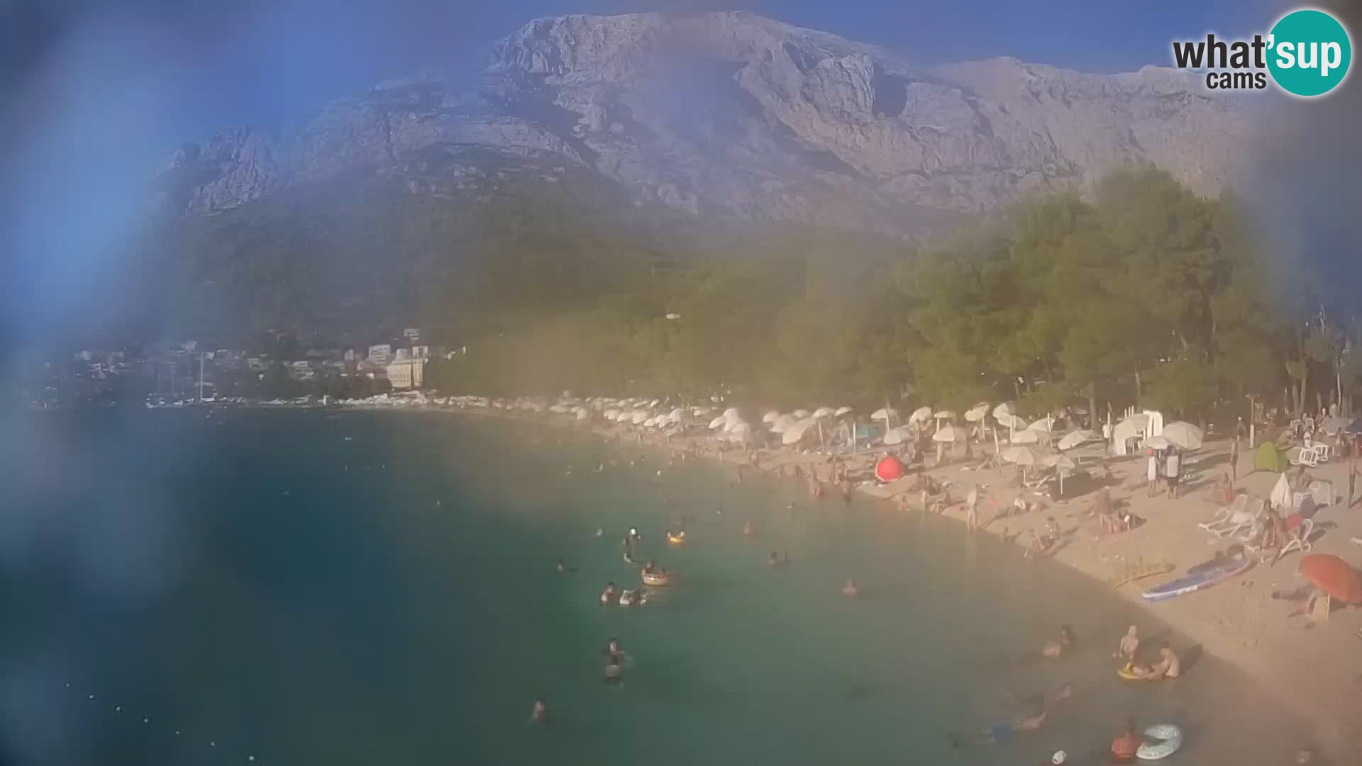 Webcam Baška Voda – Borik, Nikolina Strand