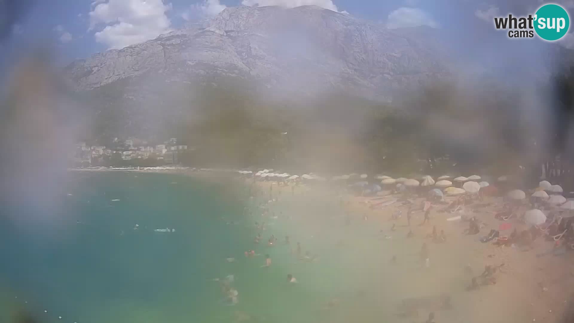Webcam Live –  Baška Voda – Borik, Nikolina beach