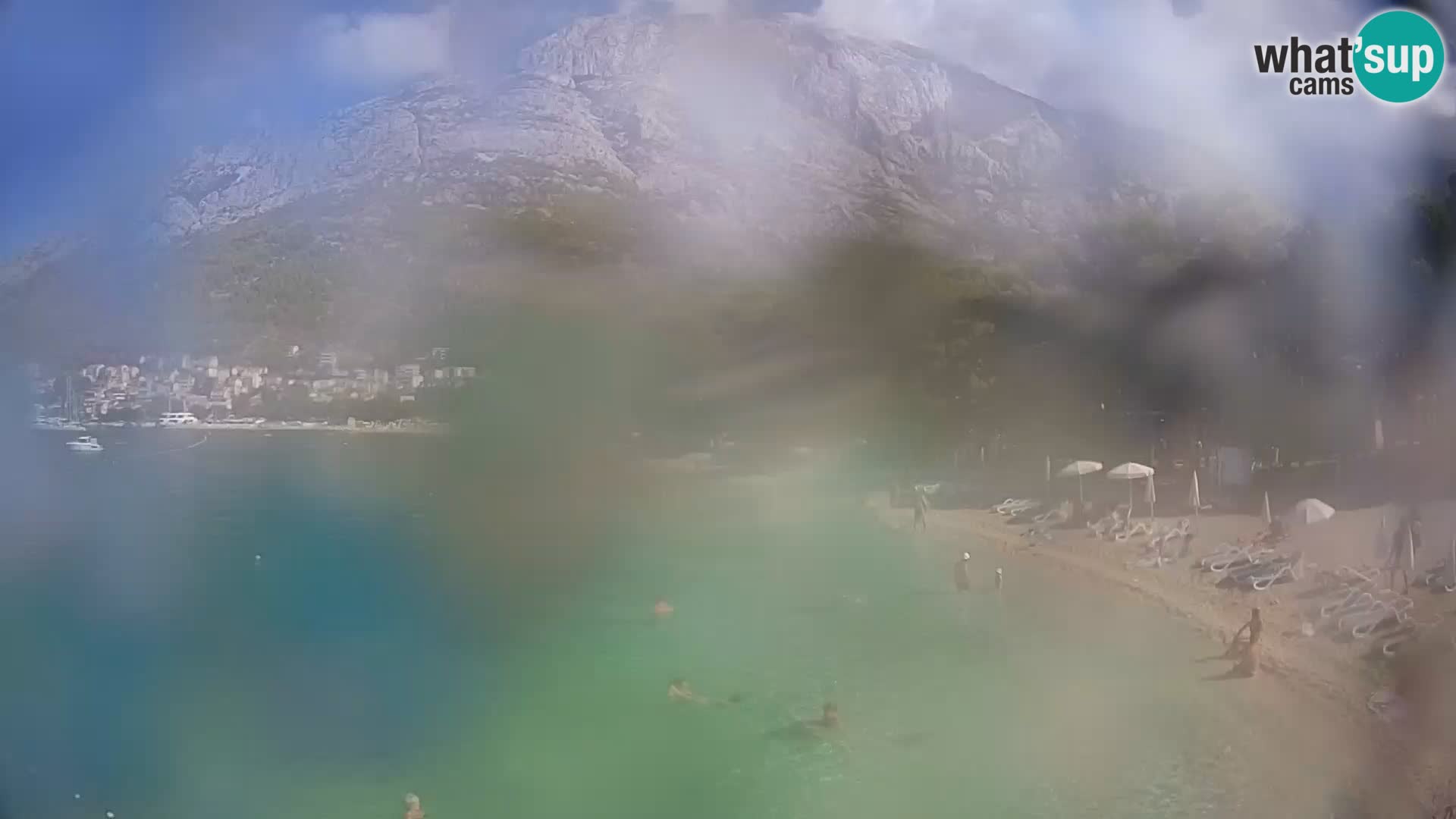 Webcam Live –  Baška Voda – Borik, Nikolina beach