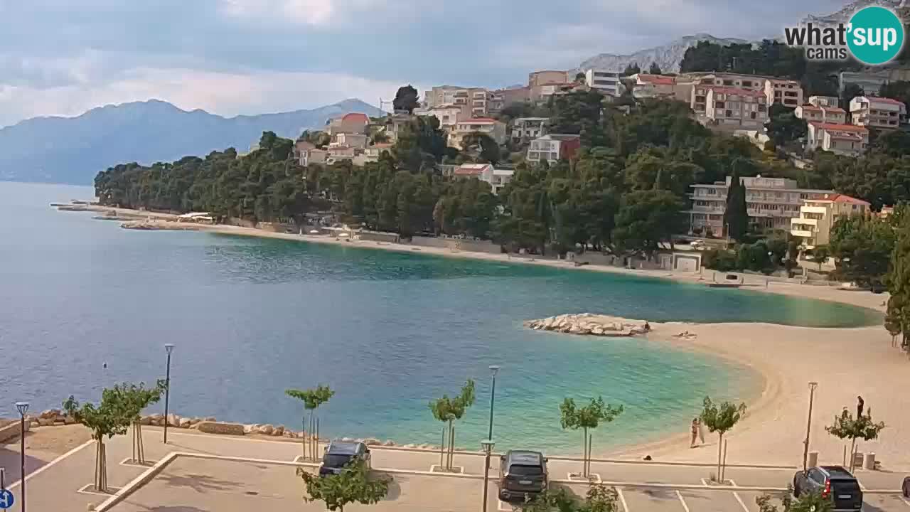 Baška Voda webcam – Podluka beach