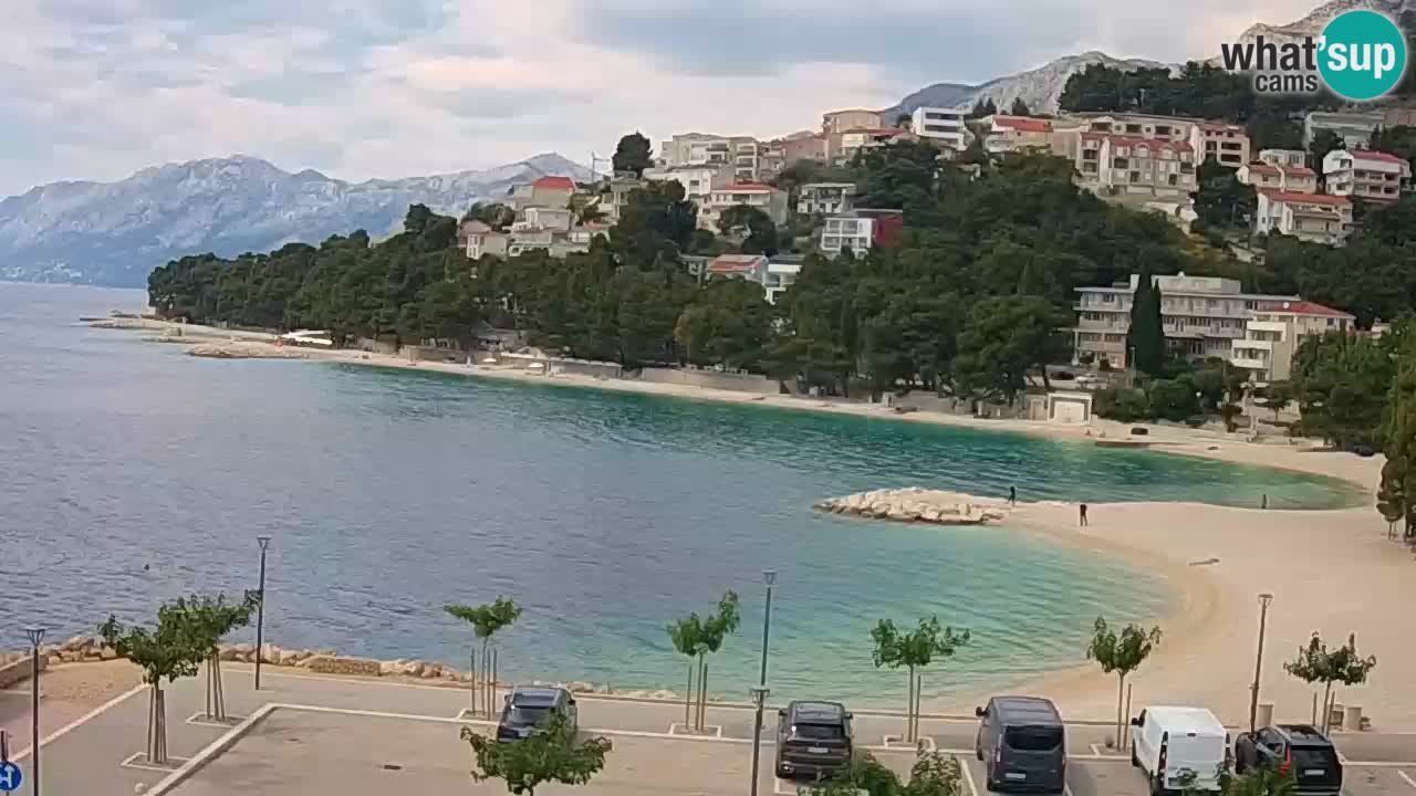 Baška Voda webcam – Podluka beach