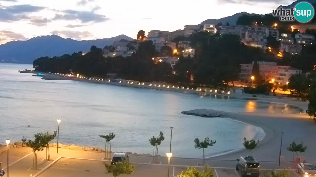 Baška Voda webcam – Podluka beach