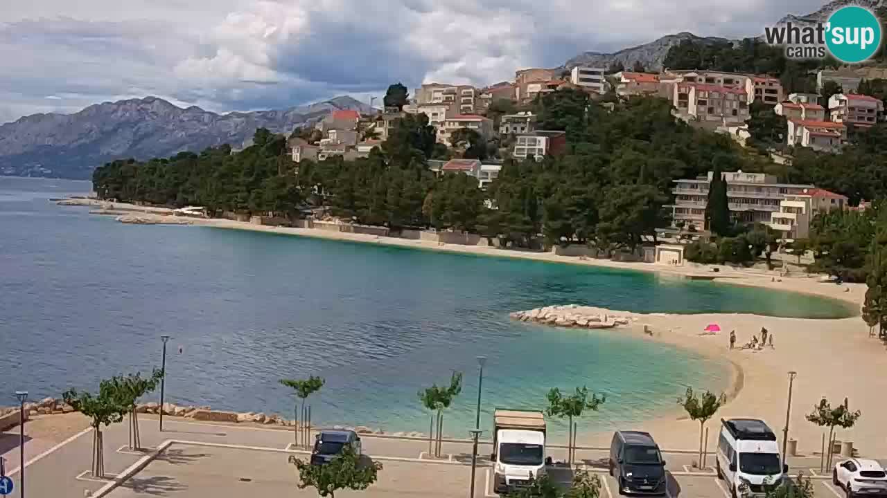 Baška Voda webcam – Podluka beach