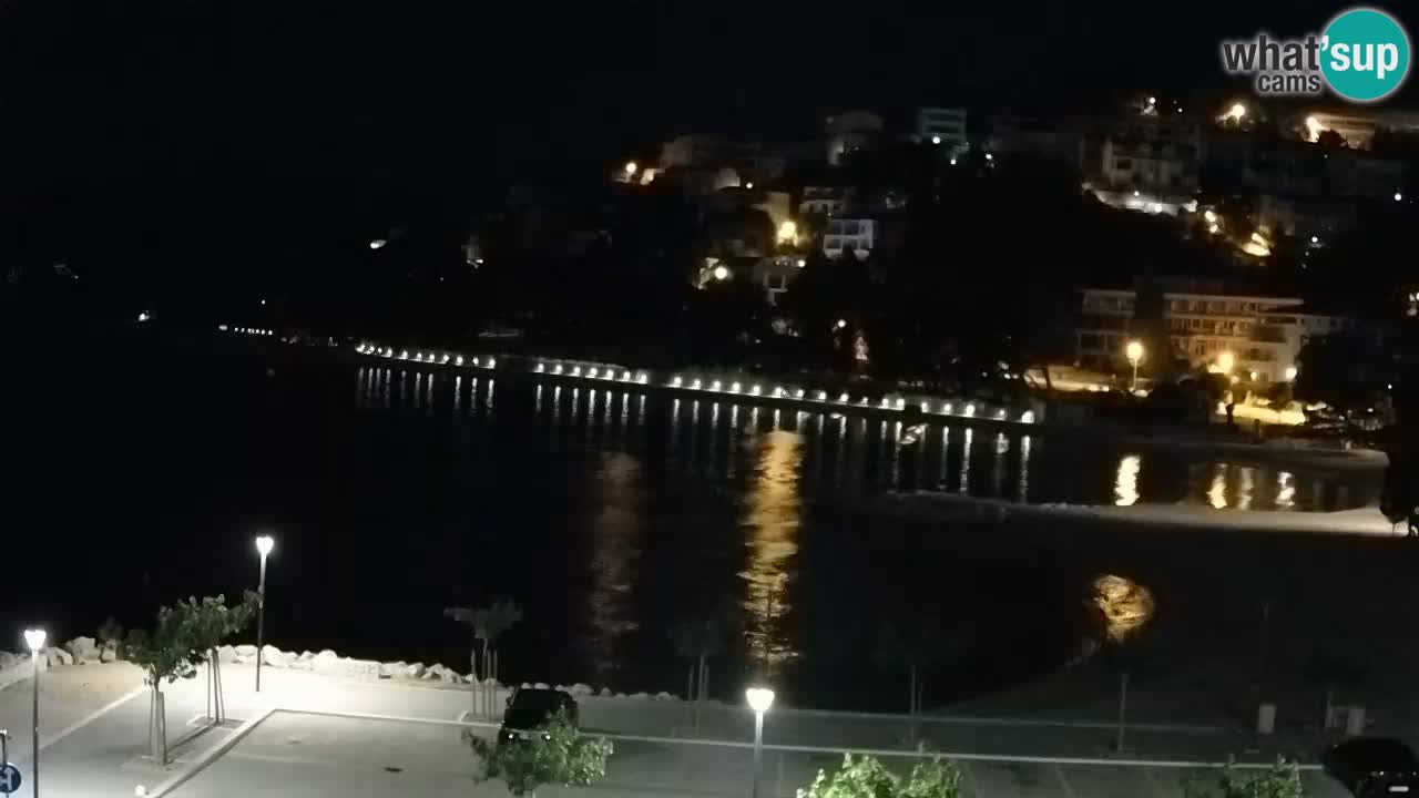 Baška Voda webcam – Podluka beach