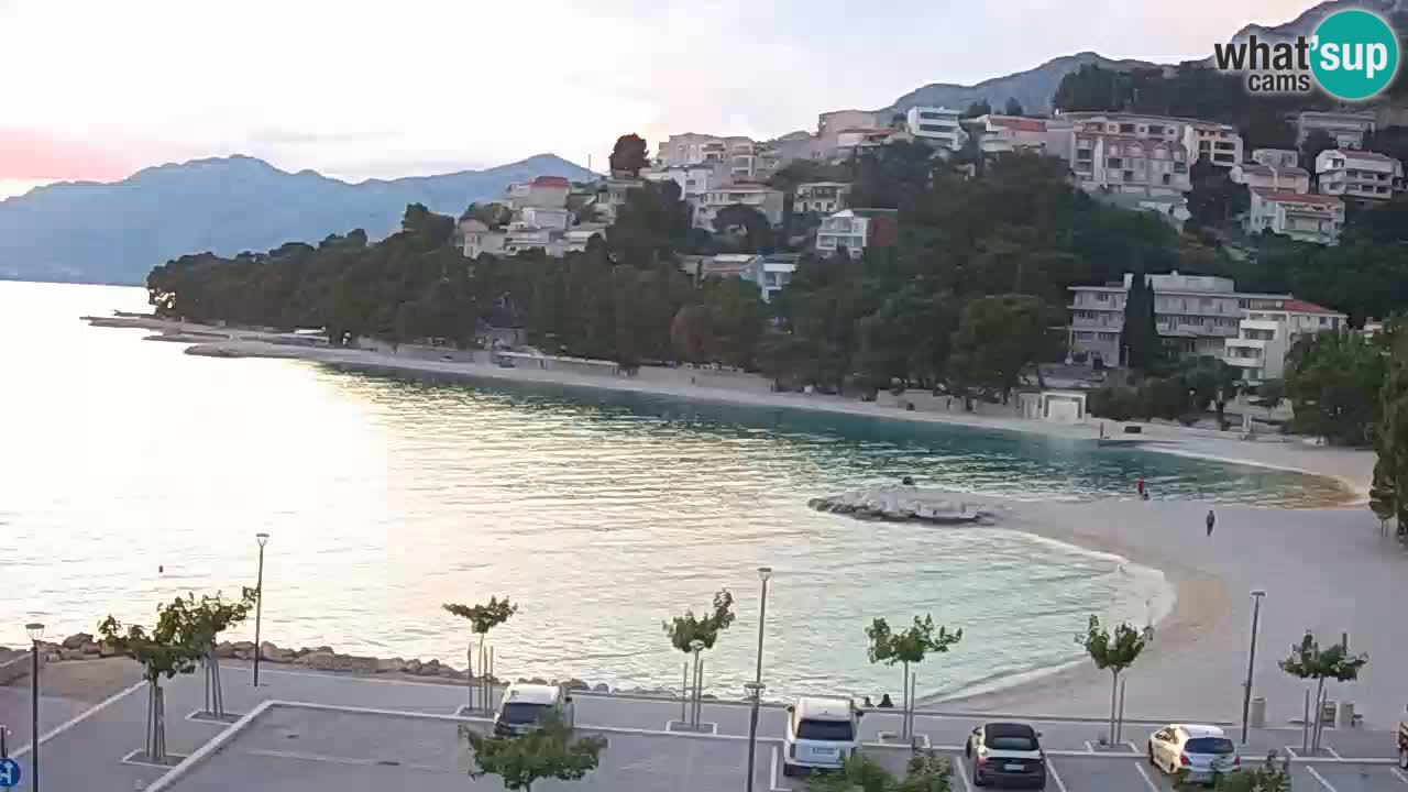 Baška Voda webcam – Podluka beach