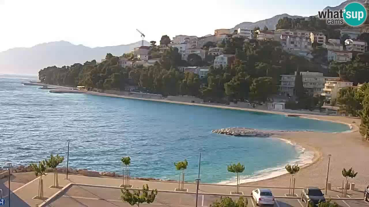 Baška Voda webcam – Podluka beach
