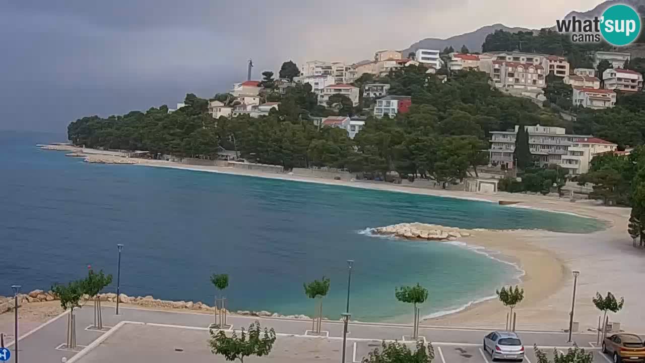Baška Voda webcam – Podluka beach