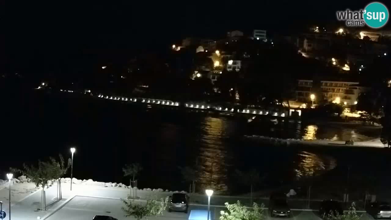 Baška Voda webcam – Podluka beach