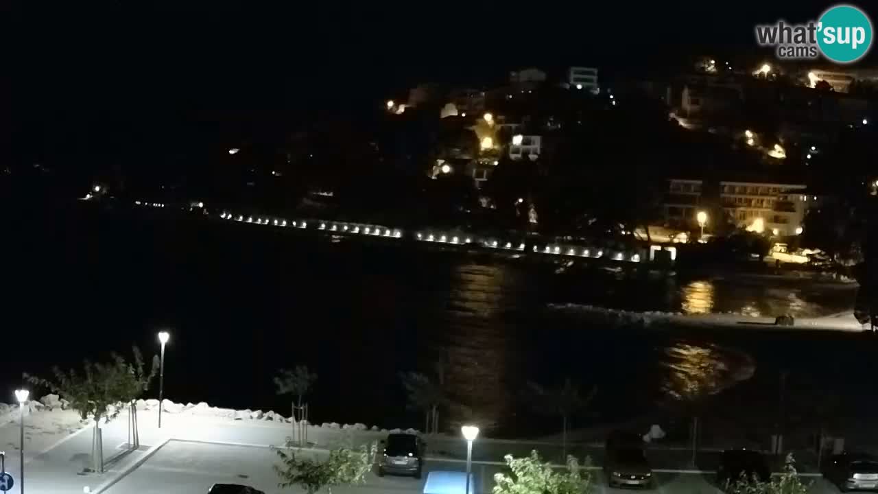 Baška Voda webcam – Podluka beach