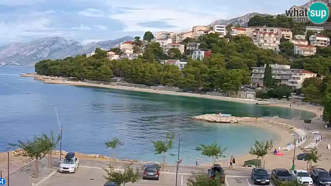 Baška Voda webcam – Podluka beach