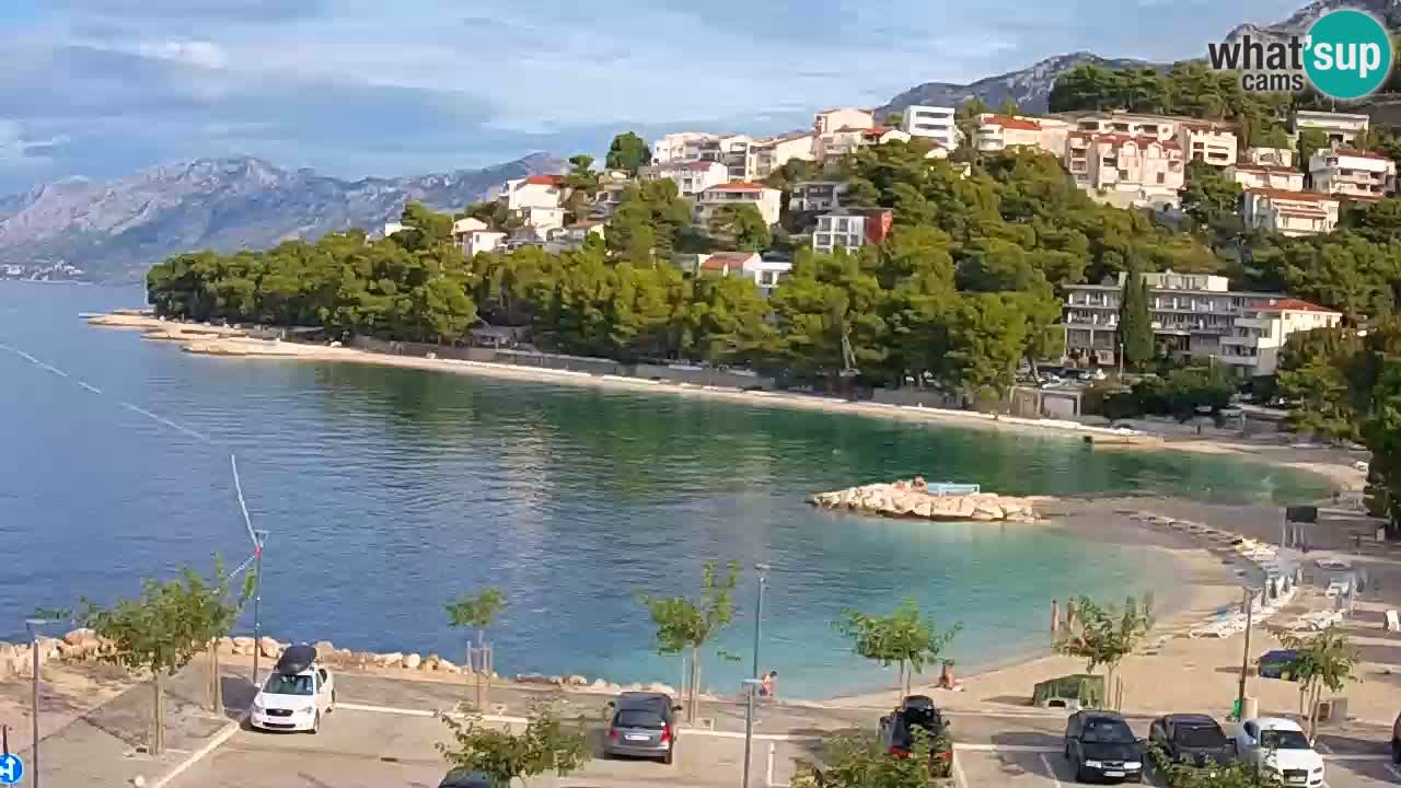 Baška Voda webcam – Podluka beach