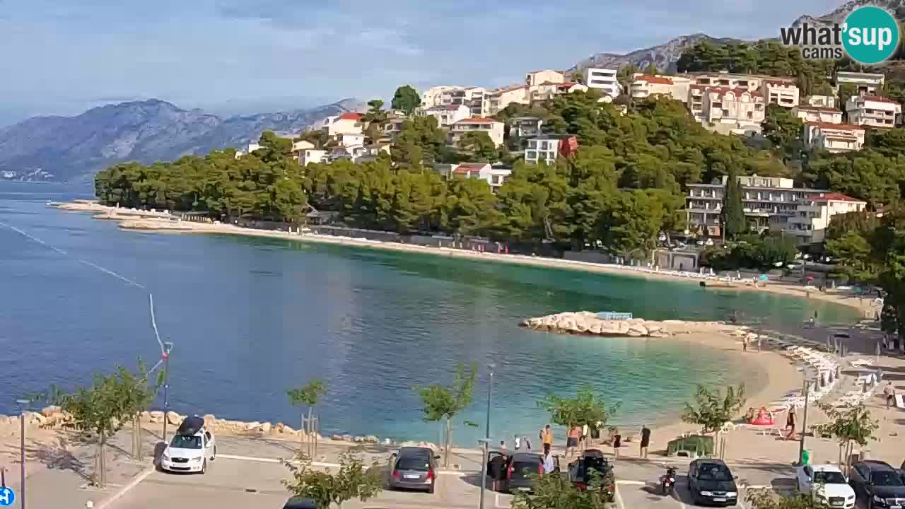 Baška Voda webcam – Podluka beach