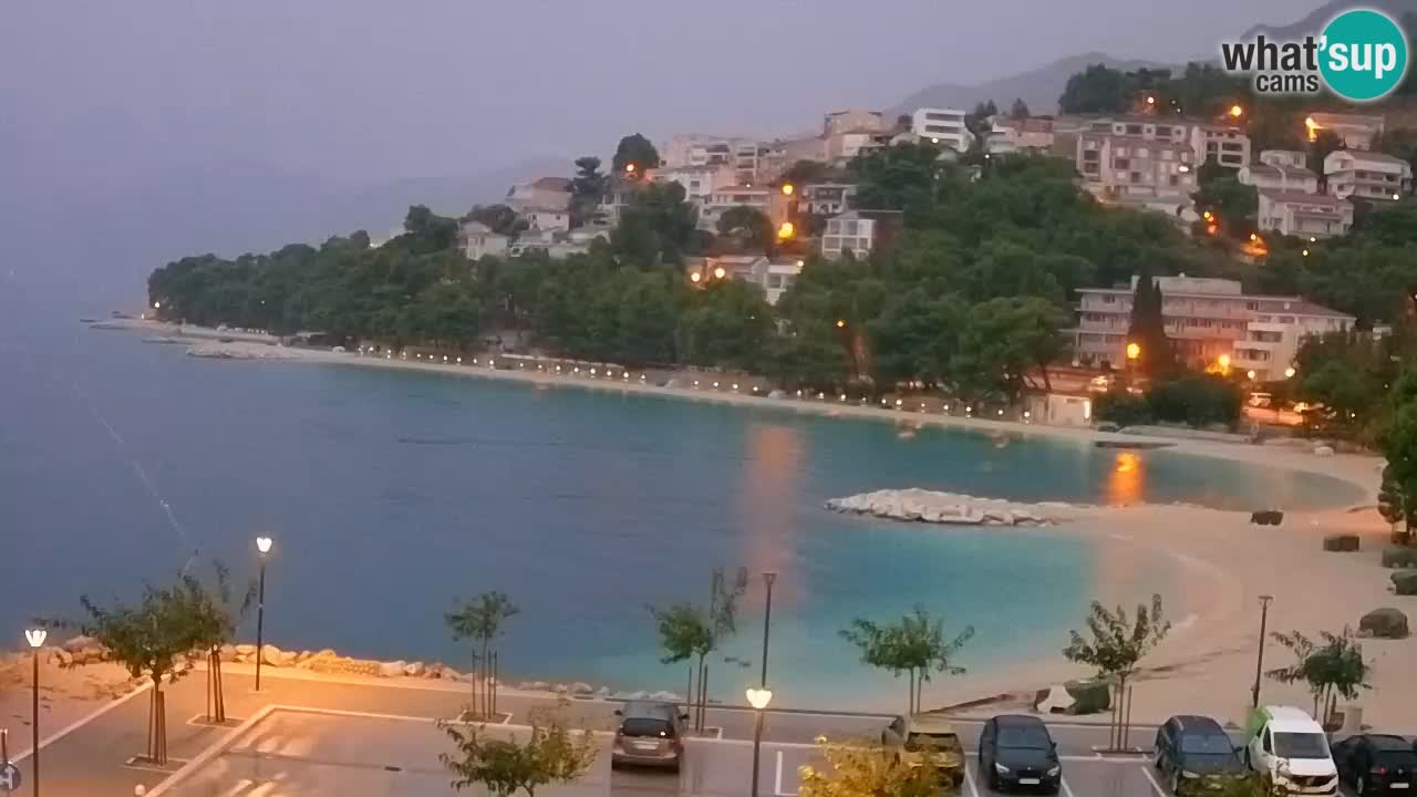 Baška Voda | Podluka beach webcam