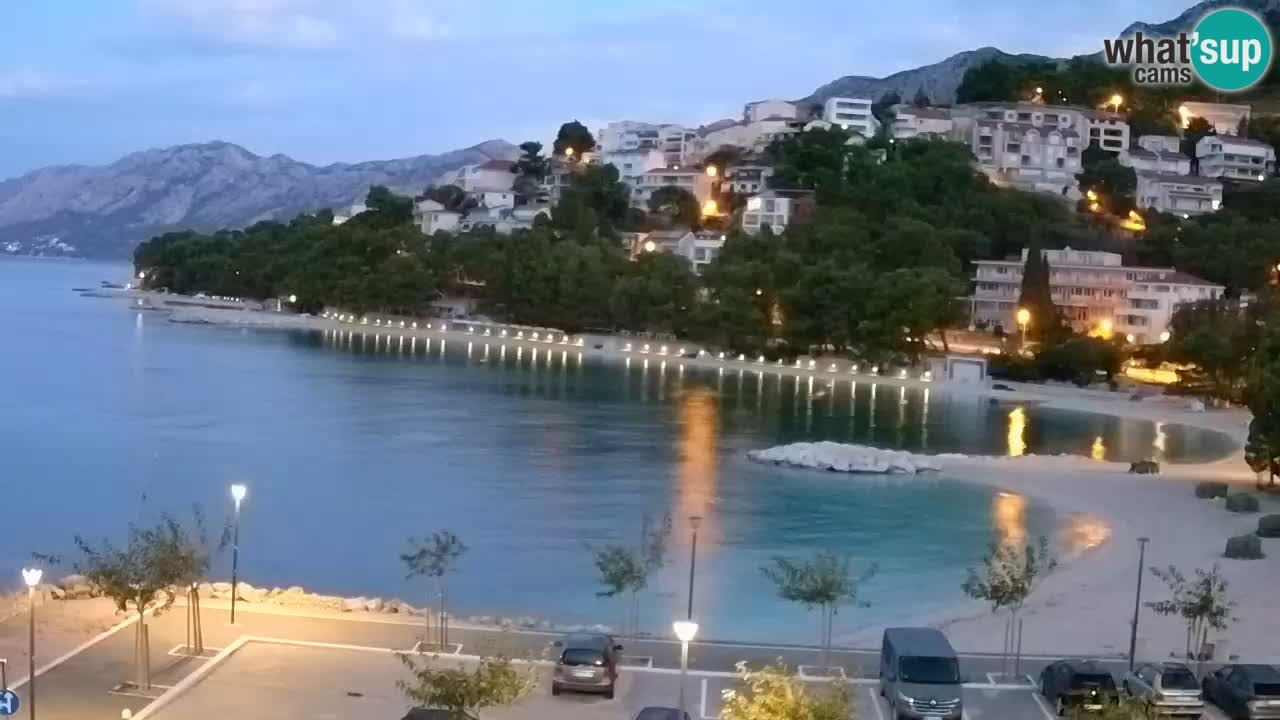 Baška Voda u živo – plaža Podluka