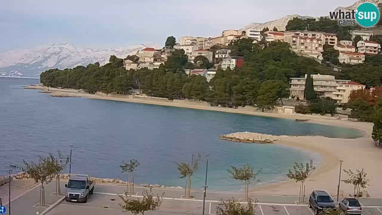 Baška Voda u živo – plaža Podluka