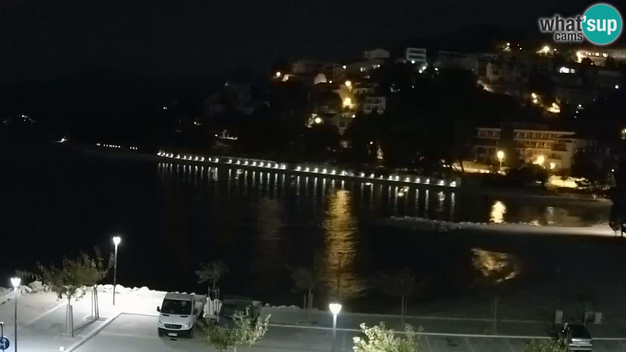 Baška Voda webcam – Podluka strand