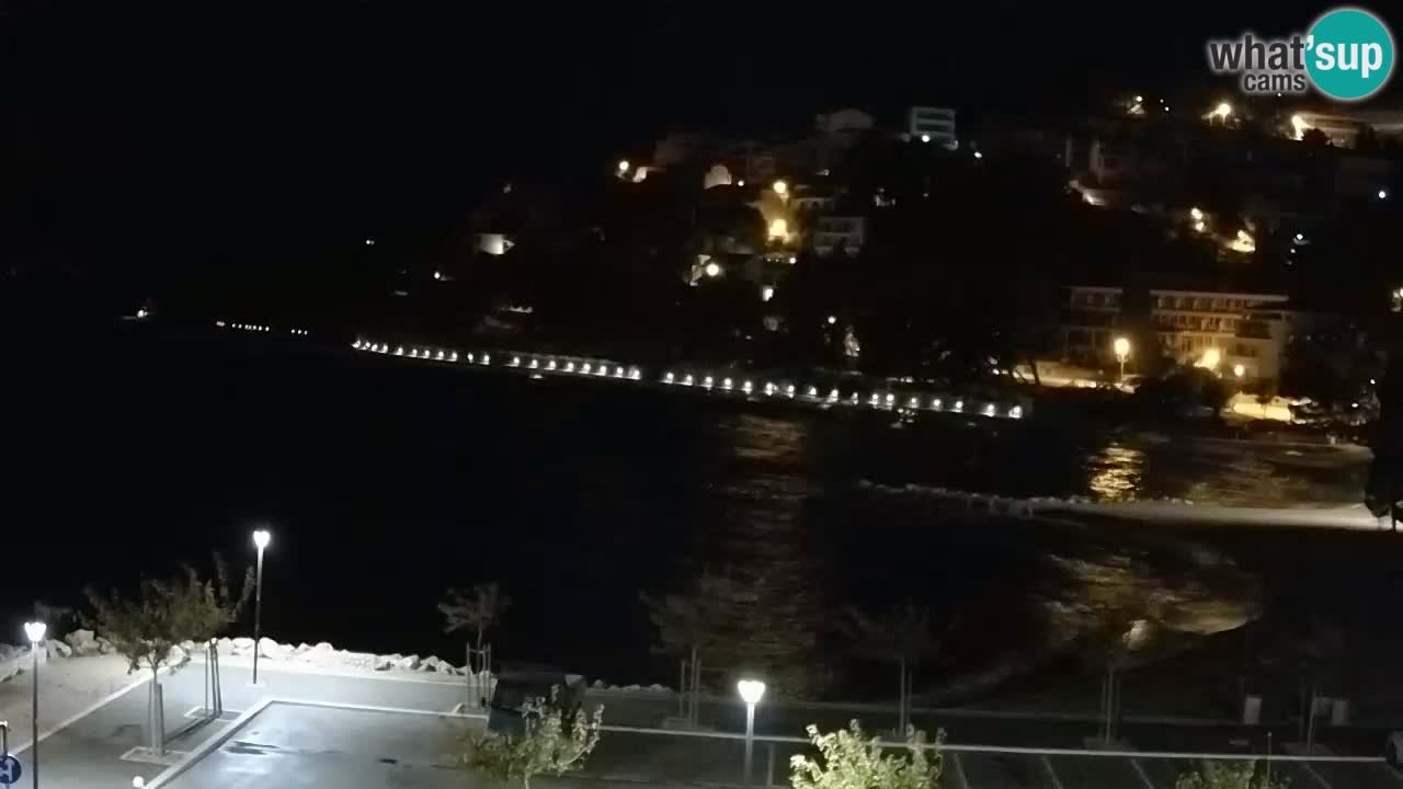 Baška Voda | webcam Podluka Strand