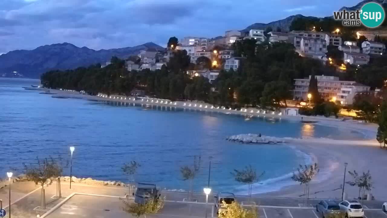 Baška Voda en vivo Playa Podluka