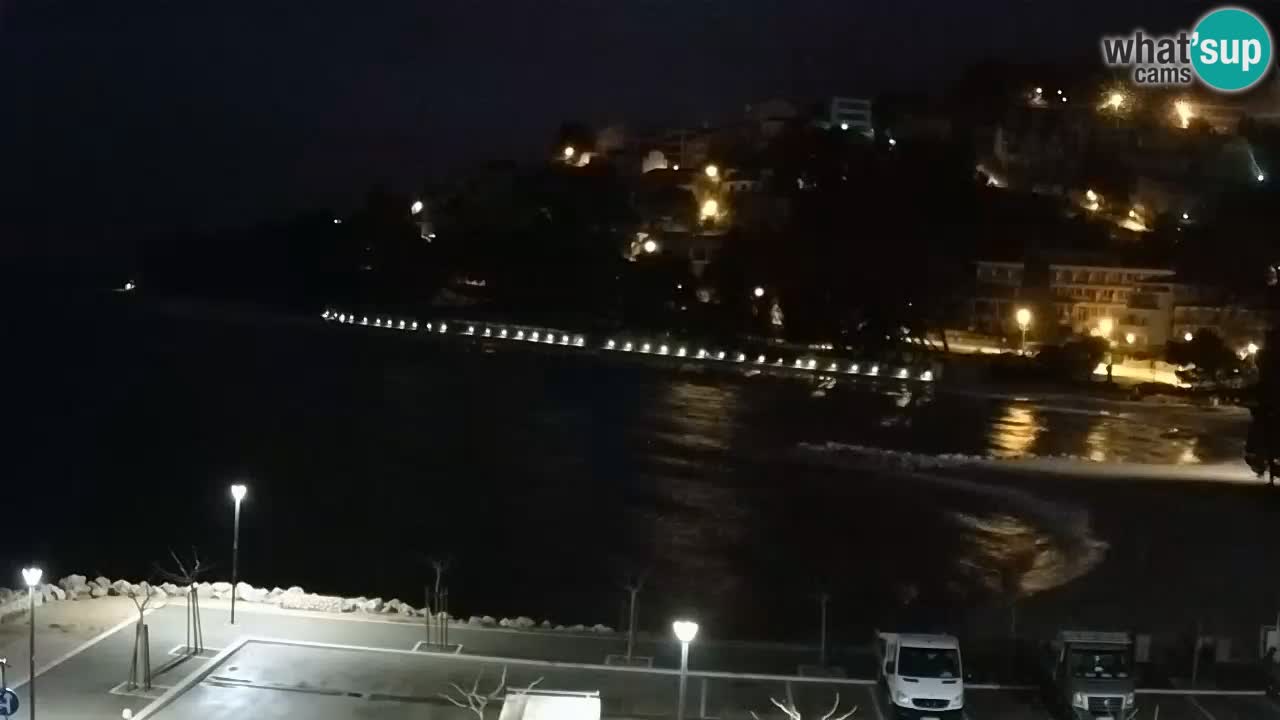 Baška Voda en vivo Playa Podluka