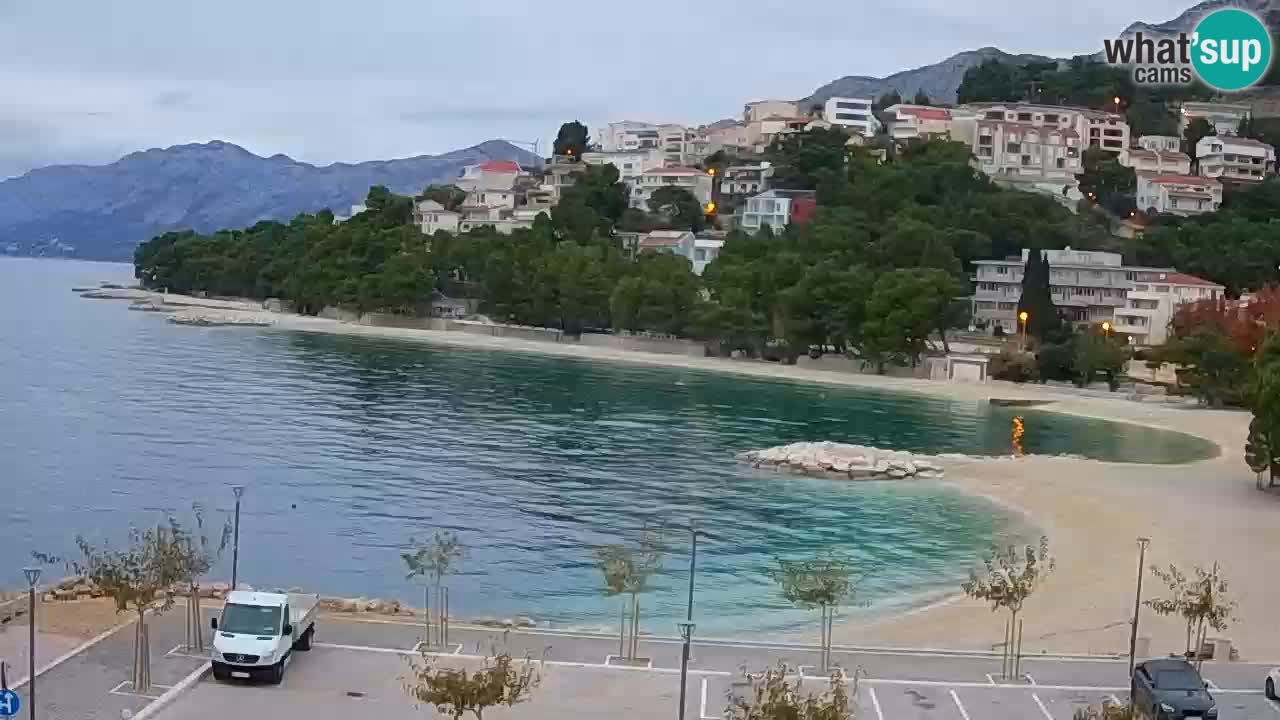 Baška Voda en vivo Playa Podluka