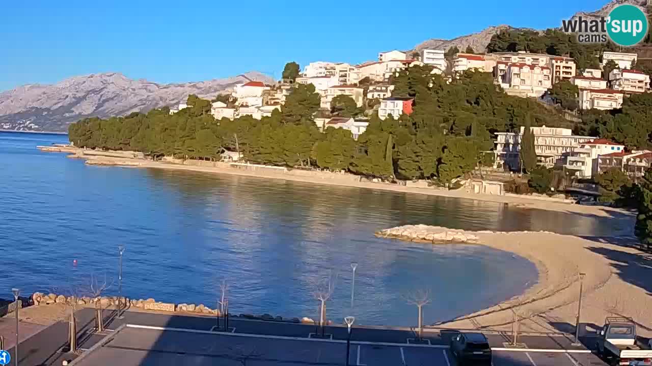 Baška Voda | Podluka beach webcam