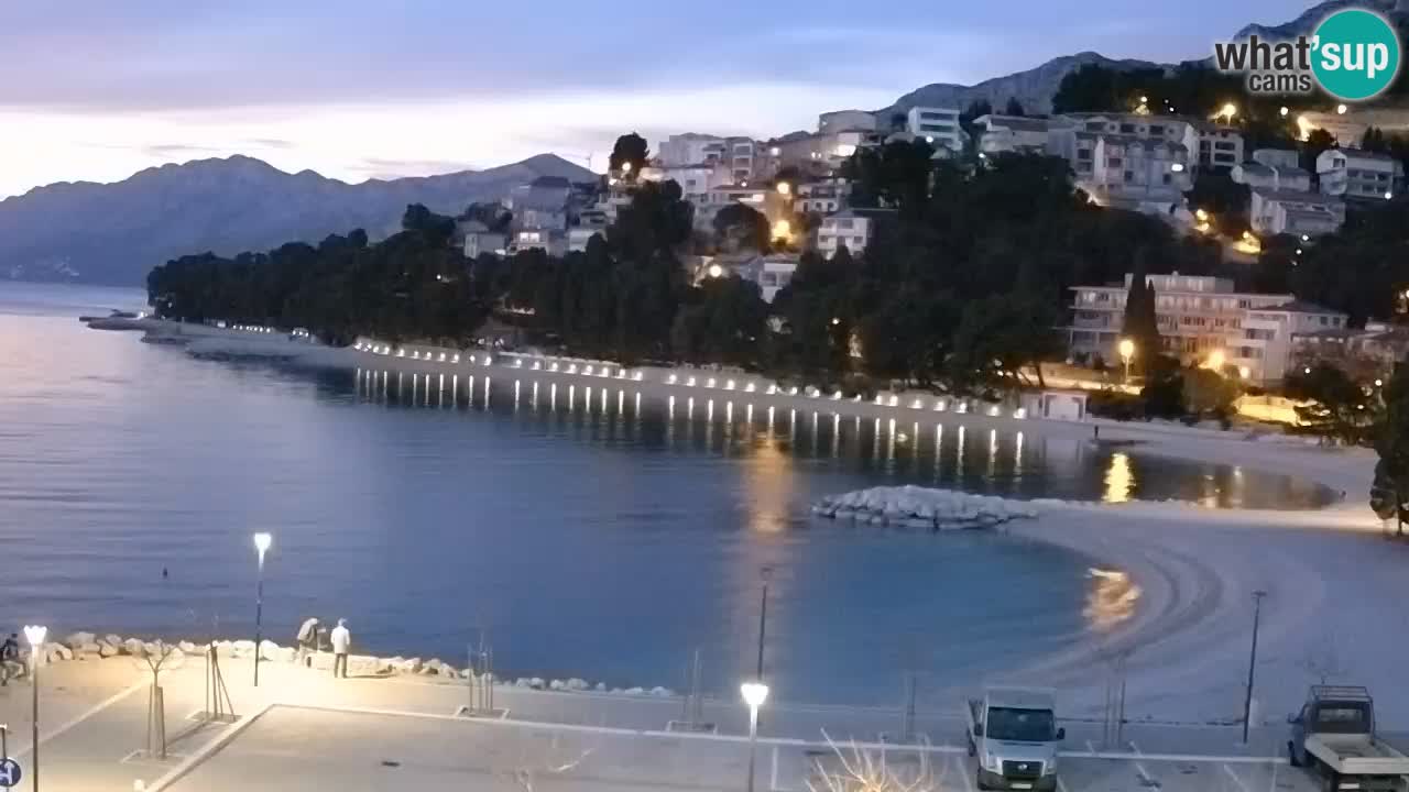 Baška Voda en vivo Playa Podluka