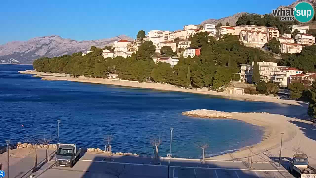 Baška Voda u živo – plaža Podluka